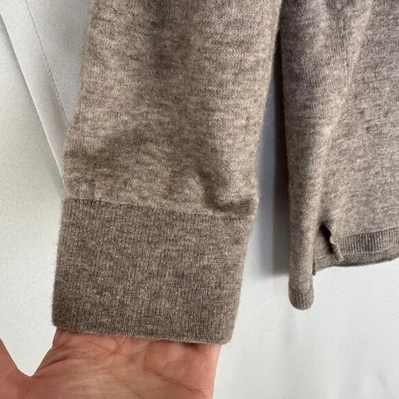 &Other Stories Wool Blend Mother of Pearl Button Oversized Shirt Cardigan Medium - Picture 6 of 16